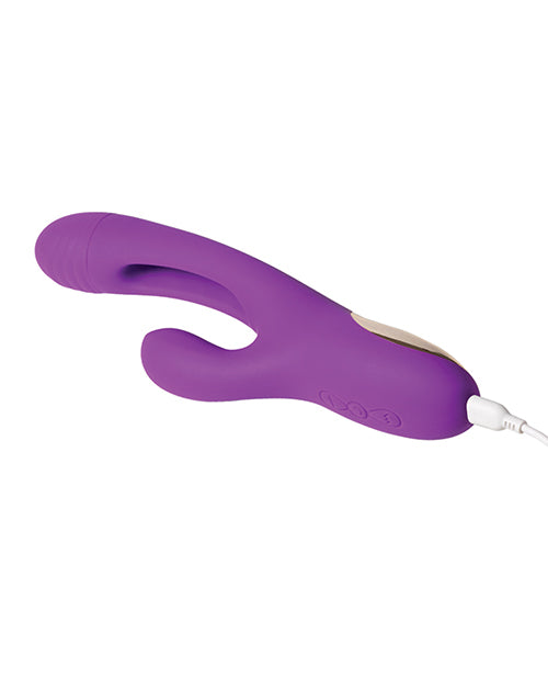 Bora G-Spot Tapping Rabbit Vibrator - Purple
