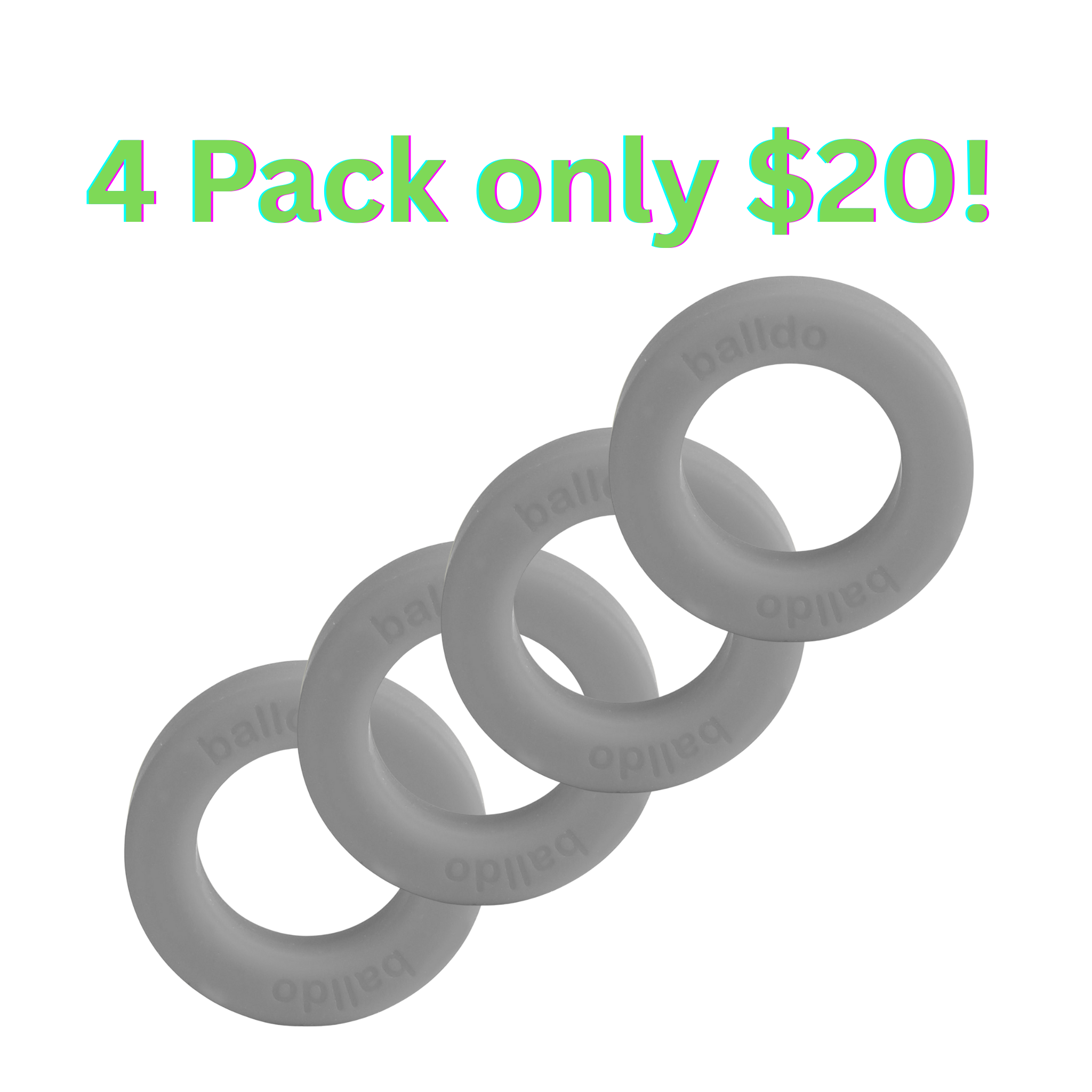 Ball Stretcher Steel Grey 4 Pack Multipack Offer
