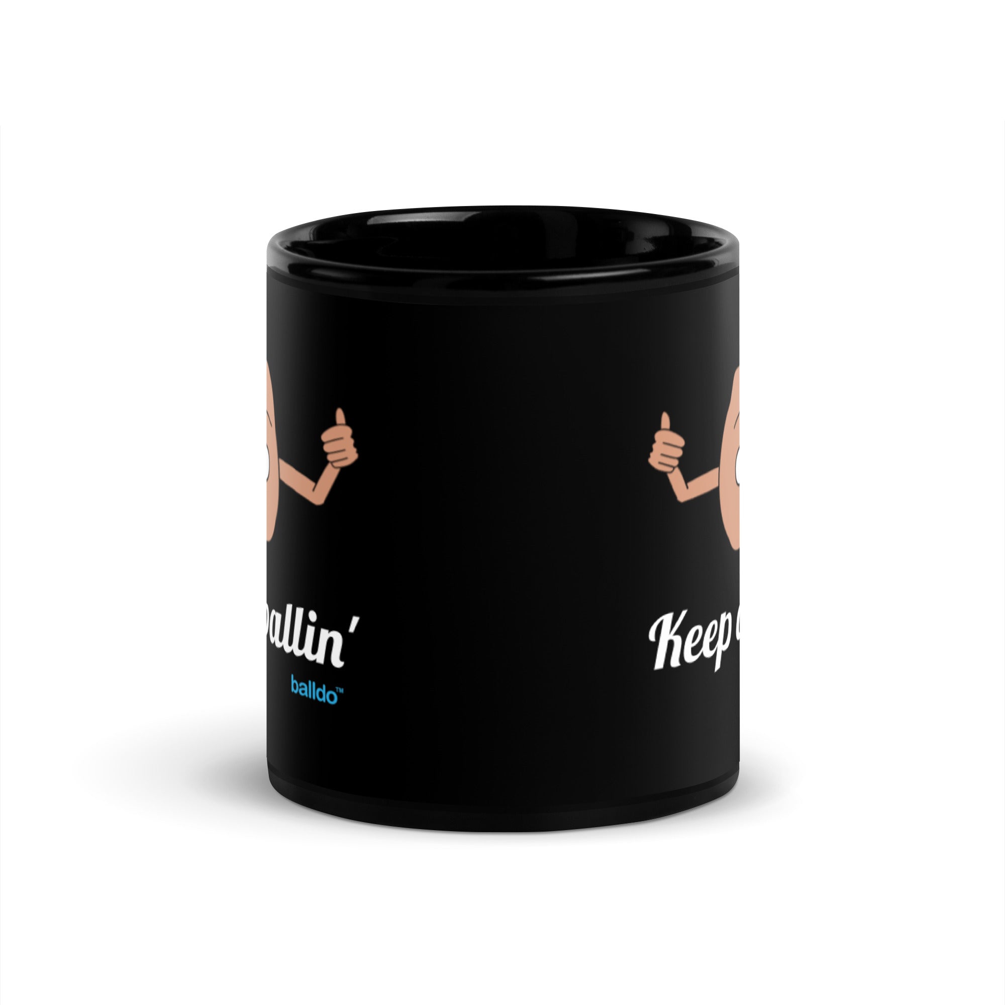 Keep on ballin' - Chuck the Balls mug - 11oz/300ml