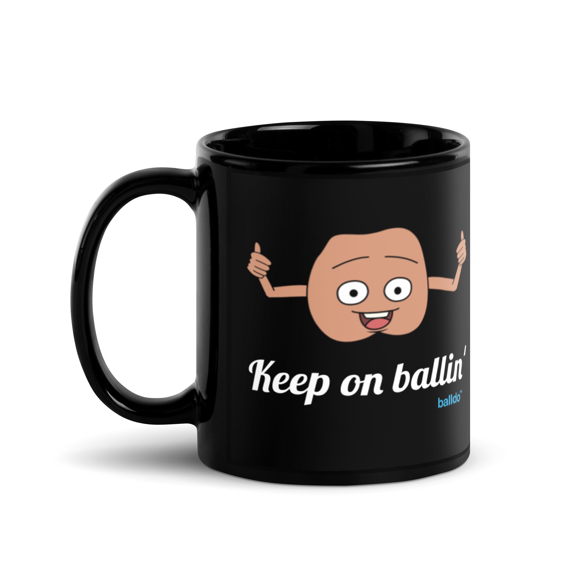 Keep on ballin' - Chuck the Balls mug - 11oz/300ml