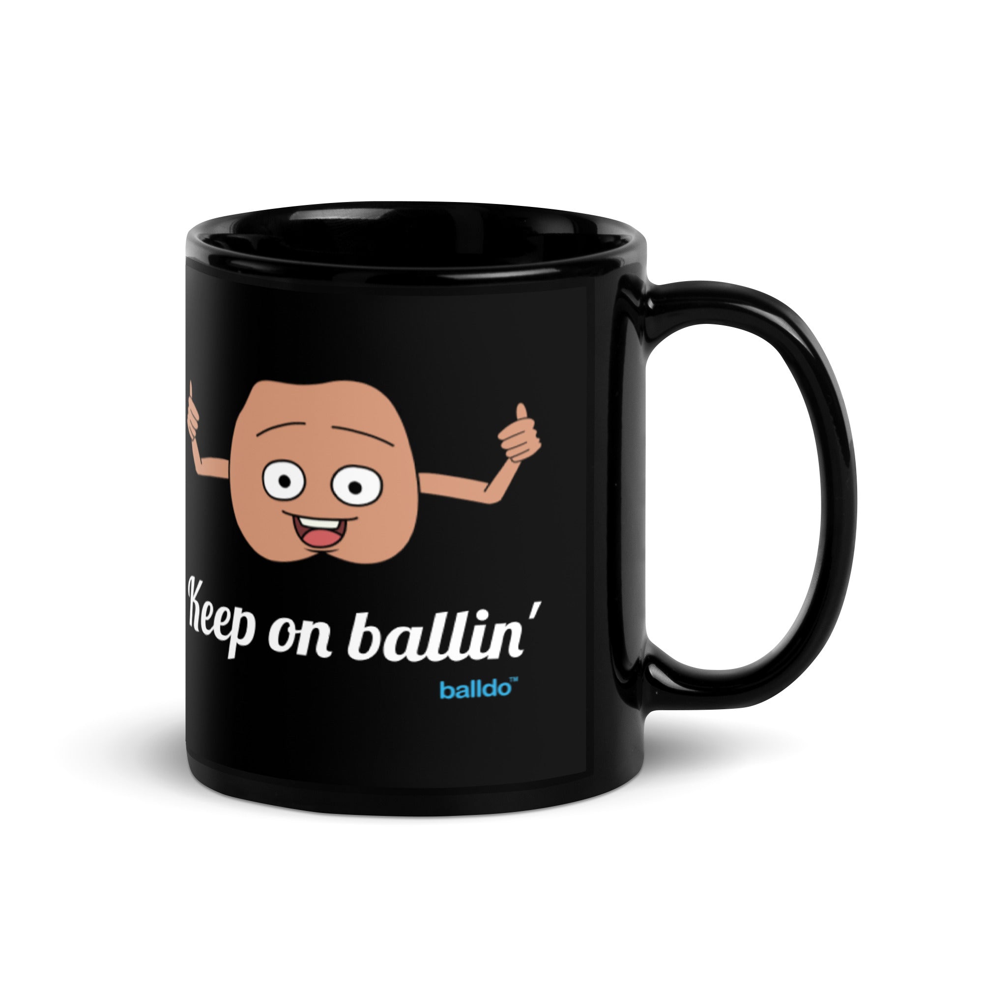 Keep on ballin' - Chuck the Balls mug - 11oz/300ml